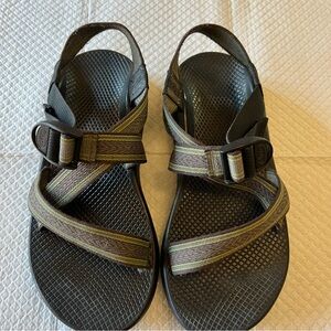 Chaco Men's Sandals in Olive and Black